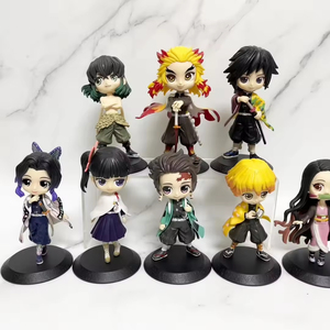 Linda Marioneta de Mano Pequeña de 14 cm con Cabeza Grande, <span class=keywords><strong>8</strong></span> Modelos Qposket <span class=keywords><strong>Kimetsu</strong></span> <span class=keywords><strong>No</strong></span> <span class=keywords><strong>Yaiba</strong></span> Kamado, Figuras de Acción de PVC, Juguete Coleccionable - Product Image 2