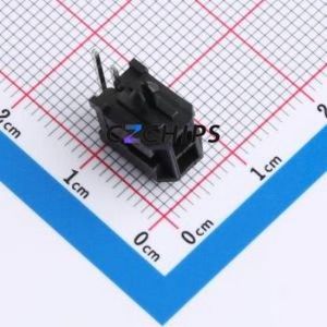 43045-2AWS Wire-to-Board Pin Header Bent Lead Through Hole,P=3mm Connector 2x1P 3mm Right Angle Insert 2P - Product Image 1