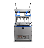 Machine à cônes à glace semi-automatique industrielle, machine à cônes à glace commerciale à 24 têtes à vendre