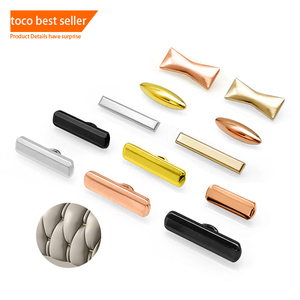 Toco China sofá largo con botón de Metal Dastener flor <span class=keywords><strong>pistola</strong></span> sujetador europeo cristal diamante Tuffed botones conjunto muebles sofá - Product Image 1