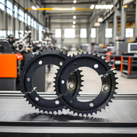 Approvisionnement d'usine ISO Standard Acier Tricycle Électrique Pignons Main-d 'œuvre Conversion Dent Disque Split Pignons Personnalisable OEM