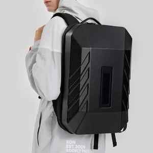 Ozuko 9499L 2023 Wholesale Stylish Hard Shell Motorcycle Sales Fashion Outdoor Backpacks Anti Theft Laptop Backpack