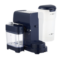 Machine à café multifonctionnelle de style italien semi-automatique à haute pression avec système de mousseur à lait automatique pour un usage domestique