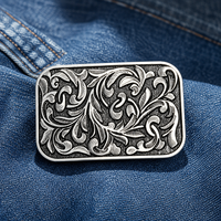 Boucle de ceinture Western Cowboy Boucle de ceinture personnalisée de style floral pour les accessoires de ceinture pour hommes Western Country Cadeau pour lui