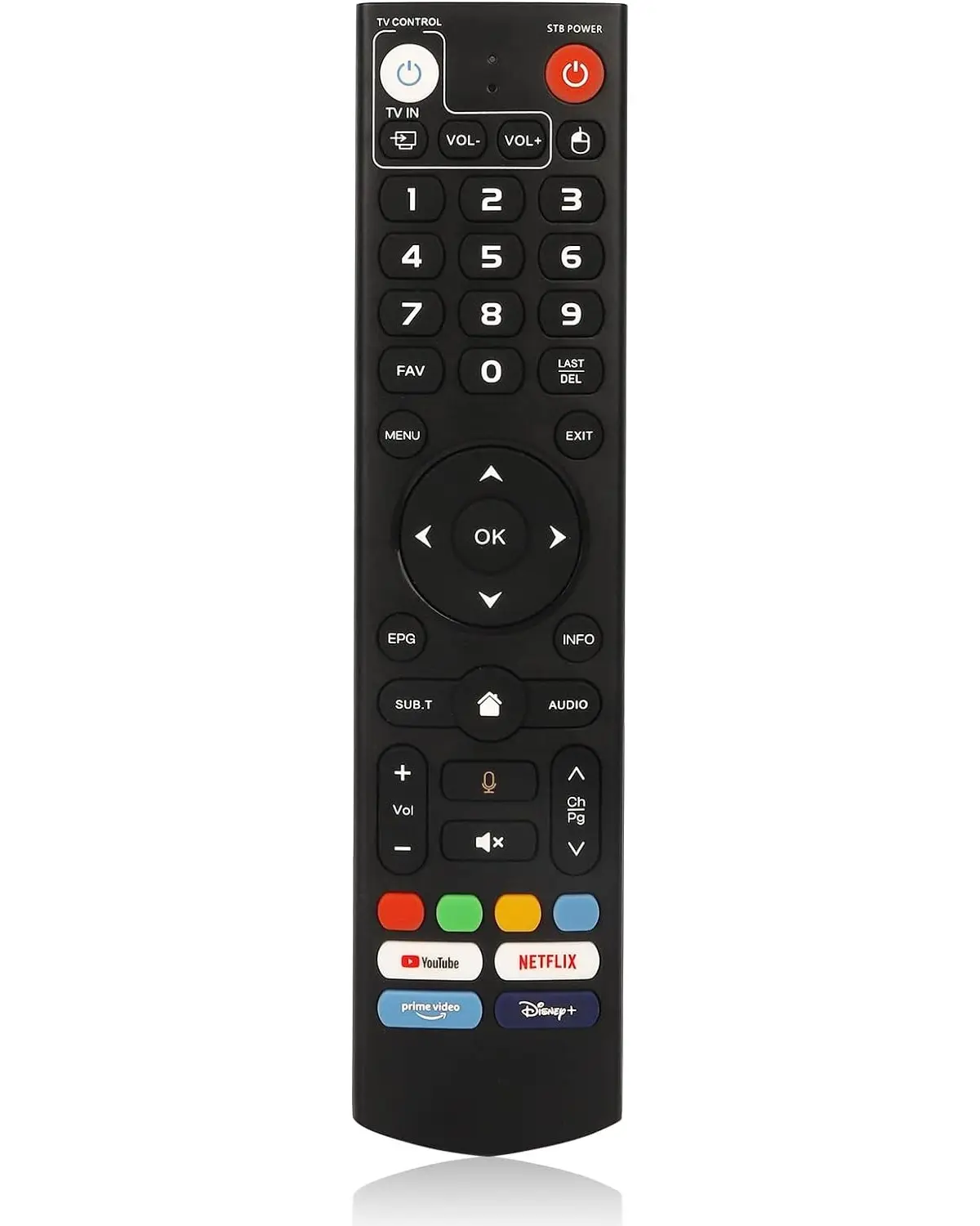 V3 Pro Smart Remoto integra com outros dispositivos inteligentes, suporta infravermelho (IR), pode programar para controlar a barra de som da TV e muito mais