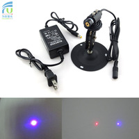 Module de diode laser bleu-violet FU405AD20-BD12 405 nm <20 mW, tête de lumière laser violette à focalisation réglable 12*40 mm (diamètre*longueur)