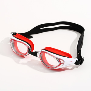 PC Waterproof and Anti-Fog Adjustable Comfortable Design Adult and Children HD Swimming <strong>Goggles</strong> with Large Frame - Product Image 5