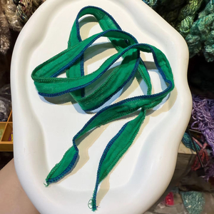 Boho Écologique Ruban De Soie Wrap <span class=keywords><strong>Bracelet</strong></span> Personnalisé DIY Charme Tie Dye Wrap Yoga Bijoux <span class=keywords><strong>Bracelet</strong></span> - Product Image 4