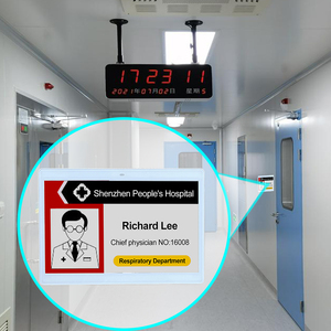 Smart E Ink Screen Esl Door Sign Label Hotel Office Hospital Bed Nameplate Conference Room Digital Plate Electronic Doorplate - Product Image 1