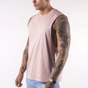 Wholesale Men's Super Comfortable Sporty Gym <b>Workout</b> <b>Tank</b> <b>Tops</b> Custom Logo Muscle Stringer Athletic Knitted <b>Tank</b> <b>Top</b> - Product Image 6