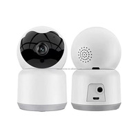 Module de caméra sans fil HD avec suivi mobile IA panoramique à 360° pour la surveillance domestique, vision nocturne panoramique et audio bidirectionnel