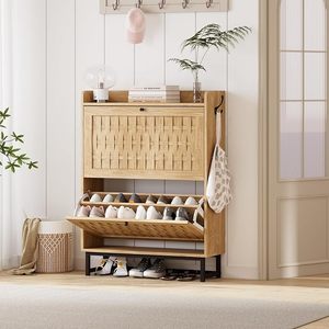 Armoire à chaussures ultra mince Spot Goods Armoire de rangement de <span class=keywords><strong>garage</strong></span> avec logo personnalisé Armoire à chaussures murale sans minimum - Product Image 2