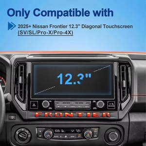 Film de protection d'écran GPS de haute qualité pour tableau de bord de voiture Nissan Navara NP300 <span class=keywords><strong>Frontier</strong></span> V6 2026 - Product Image 3