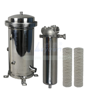 Carcasa de Filtro de Agua Industrial de Acero Inoxidable 304 316L de 10 Pulgadas con Cartucho de Filtro de Agua PP - Product Image 4