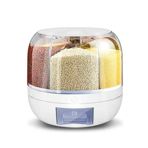 Grain rice storage container crisper home storage organization kitchen accessories storage grain kitchen rice bucket