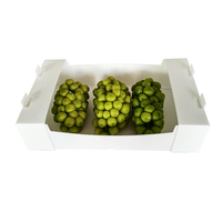 Boîte en plastique polypropylène Légumes biologiques Pliable Nid d'abeille pp Emballage de raisin Boîte de légumes banane