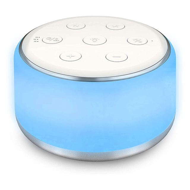 Baby White Noise Machine 34 Soothing Sound Sleep Aid Night Light With Timer Portable sound machine