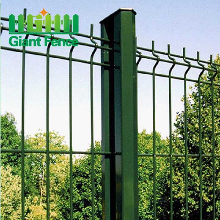 Curated visual reference: Wire Mesh Exterior Security Systems Reference: Yard Fence Outdoor Metal 3D Bending Curved Welded Steel Wire