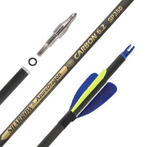 Arco da tiro con arco e <span class=keywords><strong>freccia</strong></span> con 2 "<span class=keywords><strong>cuore</strong></span> piuma d'anatra 32" 300-600 <span class=keywords><strong>freccia</strong></span> di carbonio puro con punta di <span class=keywords><strong>freccia</strong></span> rimovibile a grana 100 - Product Image 5