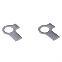 Rondelle de verrouillage à oreille unique en aluminium de haute qualité/joint de rondelle en acier inoxydable en laiton