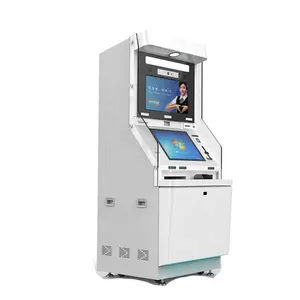 Self Service Atm Machine Bank Betaling Kiosk Terminal Apparatuur Met Factuur Acceptor En Printer Thermische Voor Verkoop