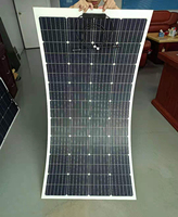 Panneau solaire flexible mono ETFE 200W, avec film intégré