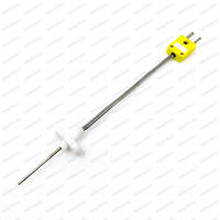 Sensor Termokopel Tipe K J T Film Tipis Pt100 Pt1000 Probe Suhu dengan Steker Termokopel 1200 ℃   Suhu