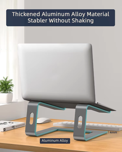 Support d'ordinateur portable pliable en alliage d'aluminium ergonomique et détachable pour MacBook - Product Image 4