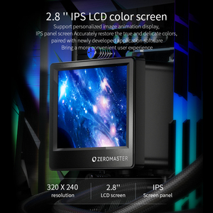 360mm LCD CPU Liquid <strong>Cooler</strong> ARGB AIO <strong>Water</strong> Cooling with Display for <strong>PC</strong> Intel AMD OEM - Product Image 3