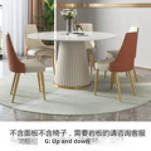 Thiết Kế Hiện Đại Thép Không Gỉ Chân Bàn Khung Lớn Bàn Ăn Cơ Sở Với Khung Kim Loại Cho Cà Phê Thanh Slate Bảng - Product Image 6