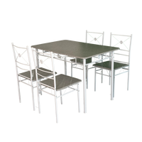 Ensemble de table moderne Ensemble de meubles de salle à manger avec 4 chaises et table à manger