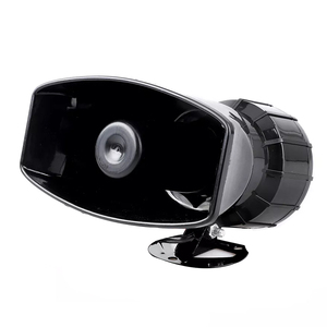 Klaxon d'air à 7 tons, son fort, megahone, 12V, 100W, avec Microphone, pour voiture, <span class=keywords><strong>moto</strong></span>, voiture, camion, alarme, sirène - Product Image 3