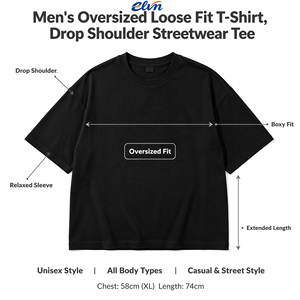 Camiseta de Manga Corta Extra Grande para Hombre, 100% Algodón, Personalizada al por Mayor, con Serigrafía, Ecológica, Antiarrugas, Estilo Urbano - Product Image 4