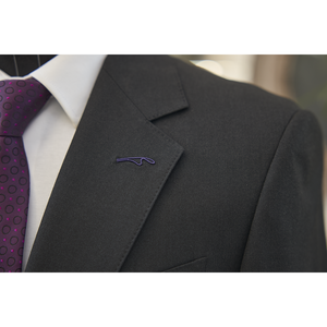 Tessuto di lana 100% di alta qualità <span class=keywords><strong>blu</strong></span> <span class=keywords><strong>Navy</strong></span> <span class=keywords><strong>abito</strong></span> da <span class=keywords><strong>uomo</strong></span> vestito Business abiti da <span class=keywords><strong>uomo</strong></span> Set per il matrimonio - Product Image 3