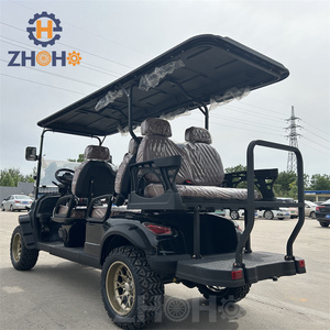 Servizio di Personalizzazione per Golf Cart a 6 Posti, Auto Elettrica Retrò Stile Golf - Product Image 3