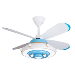 Modern <b>LED</b> <b>Ceiling</b> Fan <b>Light</b> Creative Wooden Round Design for <b>Living</b> <b>Room</b> Decor Indoor Lighting CRI 90 5-Year Warranty - Product Image 1