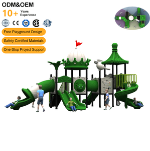 Equipo de Juegos para Niños, Tobogán Comercial para Parques Infantiles, Duradero, de Plástico, para Exteriores, para Escuelas - Product Image 3