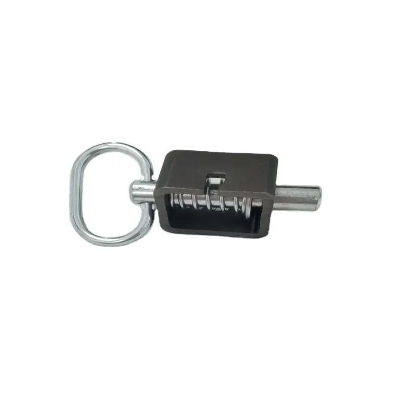 Heavy Duty Trailer Automatic Spring Bolt Latches Gate Lock Located Latch Shoot Bolt