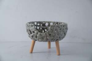 Handgefertigtes Katzenhaus Komfortables Premium Handgewebtes Katzennest Extra Weiches Höhlenhaus für Innenkatzen Kleine & Große Katzen - Product Image 3