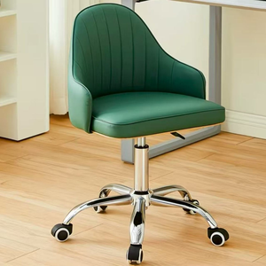 Sillón de Peluquería con Respaldo, Giratorio, con Ruedas, para Salón de Belleza, Manicura - Product Image 6