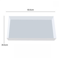 Moule en Silicone Grand Rectangle Carré DIY pour Table en Résine Époxy – Construction et Utilisation