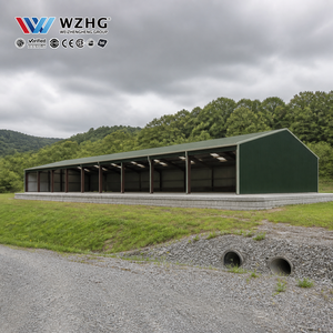 Edificio de Fábrica de Acero Moderno con Iluminación Natural y Ventilación - Product Image 1