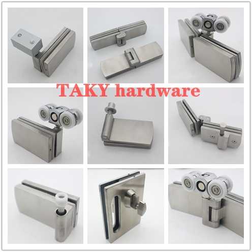 Frameless Glass Folding Door - Durable Stainless Steel Hardware