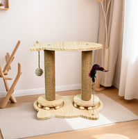 Arbre à chat résistant à l'usure et à faible perte de poils, griffoir vertical surélevé pour chat, griffoir vertical pour chat de style nouveau, jouet durable pour l'auto-amusement