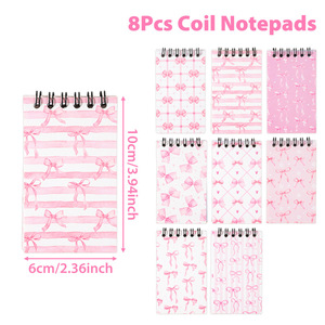 Cuaderno de Bolsillo con Temática de Fiesta Infantil de Dibujos Animados, Cuaderno Portátil Desprendible de Hojas Sueltas para Estudiantes - Product Image 5