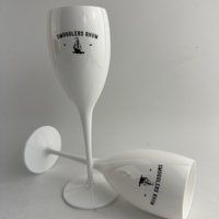 Flûte à champagne/prosecco en plastique incassable 6oz