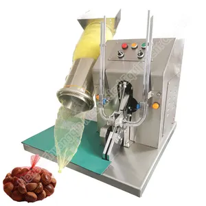 Mesh Bag Packing Machine Net Bag Packaging Machine Onion Potato Avocado Tomato Mesh Bag Tying Machine