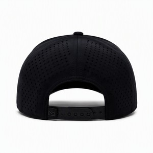 Wholesale Custom Logo Vinyl Sporty Letter 5-Panel <b>Waterproof</b> Performance Camp <b>Cap</b> Manufacturer - Product Image 5
