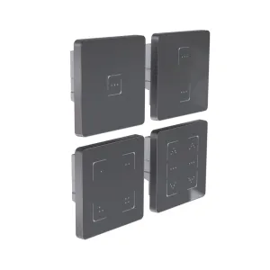 OEM ODM Z-wave Smart Home Automation Light Wall Switch 2 vie 6 Gang electric Smart Touch Switch 16 amp