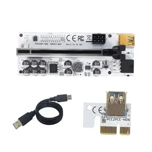 VER012 USB 3.0 PCI-E Riser VER012MAX Express Cable Riser For Video Card X16 Extender PCI-E Riser Card
